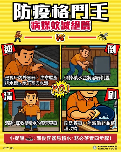 防疫格鬥王-病媒蚊滅絕篇