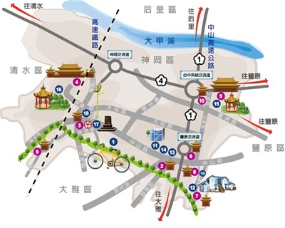 觀光導覽圖